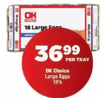 OK MiniMark OK Choice Large Eggs offer