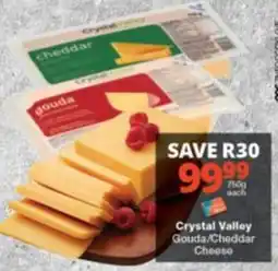 Checkers Crystal Valley Gouda/Cheddar Cheese offer