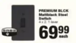 Build It PREMIUM BLCK Mattblack Steel Switch offer
