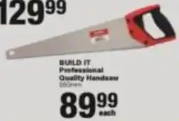 Build It Build it Professional Quality Handsaw offer