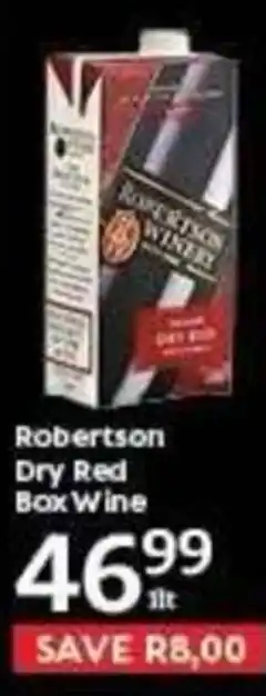 Oxford Freshmarket Robertson Dry Red Box Wine offer