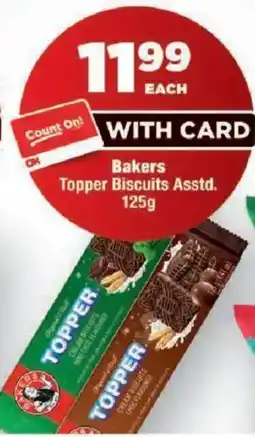 OK MiniMark Bakers Topper Biscuits Asstd. offer
