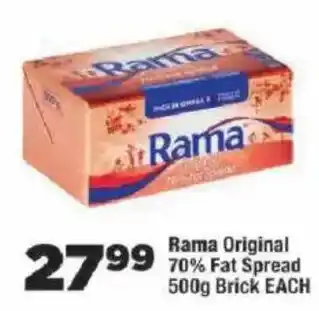 OK MiniMark Rama Original 70% Fat Spread offer