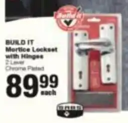 Build It Build it Mortice Lockset with Hinges offer