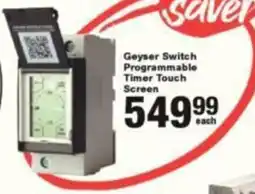 Build It Geyser Switch Programmable Timer Touch Screen offer