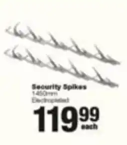 Build It Security Spikes offer