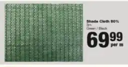Build It Shade Cloth 80% offer
