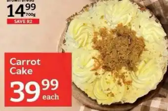 Oxford Freshmarket Carrot Cake offer