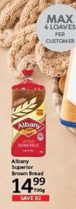 Oxford Freshmarket Albany Superior Brown Bread offer