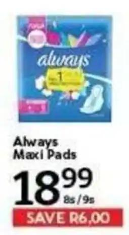 Oxford Freshmarket Always Maxi Pads offer