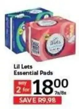Oxford Freshmarket Lil Lets Essential Pads offer