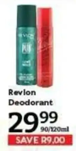Oxford Freshmarket Revlon Deodorant offer