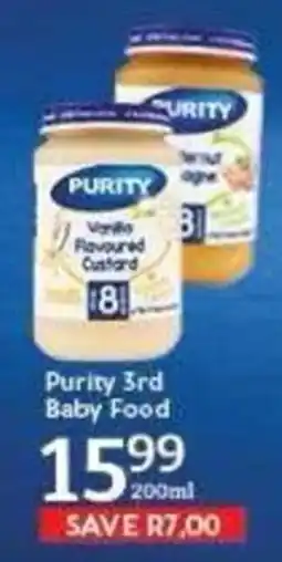 Oxford Freshmarket Purity 3rd Baby Food offer