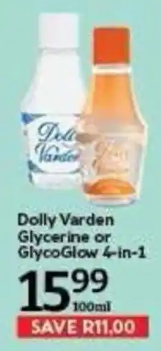 Oxford Freshmarket Dolly Varden Glycerine or GlycoGlow 4-in-1 offer