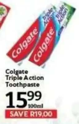 Oxford Freshmarket Colgate Triple Action Toothpaste offer