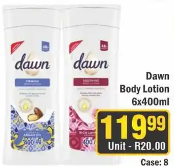 J&E Cash and Carry Dawn Body Lotion offer