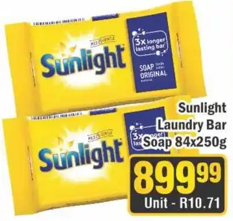 J&E Cash and Carry Sunlight Laundry Bar offer