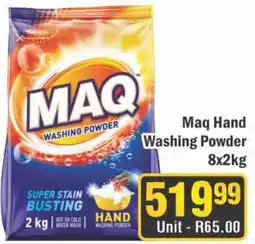 J&E Cash and Carry Maq Hand Washing Powder offer
