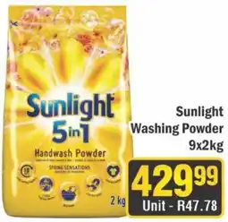 J&E Cash and Carry Sunlight 5 in 1 Handwash Powder offer