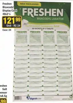 J&E Cash and Carry Freshen Bisacodyl offer