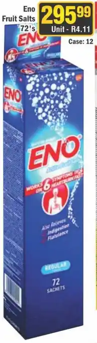 J&E Cash and Carry Eno Fruit Salts offer