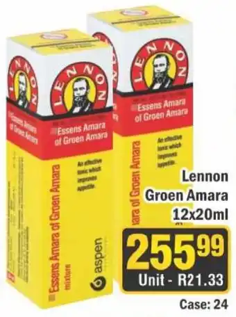 J&E Cash and Carry Lennon Groen Amara offer