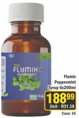 J&E Cash and Carry Flumix Peppermint Syrup offer
