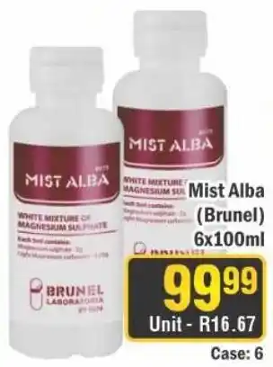 J&E Cash and Carry Mist Alba Brunel offer