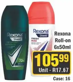 J&E Cash and Carry Rexona Roll-on offer