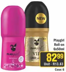 J&E Cash and Carry Playgirl Roll-on offer