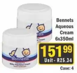 J&E Cash and Carry Bennets Aqueous Cream offer