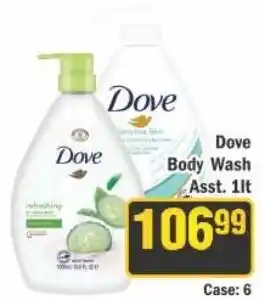 J&E Cash and Carry Dove Body Wash Assorted offer