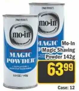 J&E Cash and Carry Mo-In Magic Shaving Powder offer