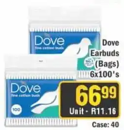 J&E Cash and Carry Dove Earbuds (Bags) offer