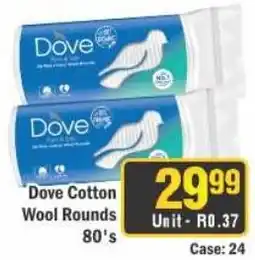 J&E Cash and Carry Dove Cotton Wool Rounds offer