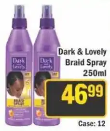 J&E Cash and Carry Dark & Lovely Braid Spray offer