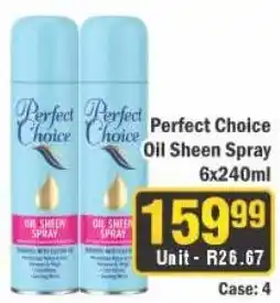 J&E Cash and Carry Perfect Choice Oil Sheen Spray offer