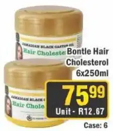 J&E Cash and Carry Bontle Hair Cholesterol offer