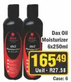 J&E Cash and Carry Dax Oil Moisturizer offer