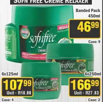J&E Cash and Carry Sofnfree Creme Relaxer offer