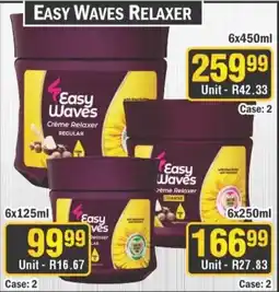 J&E Cash and Carry Easy Waves Crème Relaxer offer