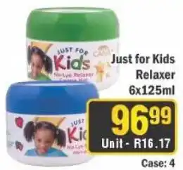 J&E Cash and Carry Just for Kids Relaxer offer