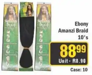 J&E Cash and Carry Ebony Amanzi Braid offer