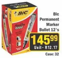 J&E Cash and Carry Bic Permanent Marker Bullet offer