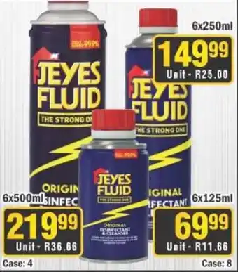 J&E Cash and Carry Jeyes Fluid offer