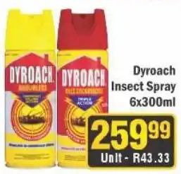 J&E Cash and Carry Dyroach Insect Spray offer
