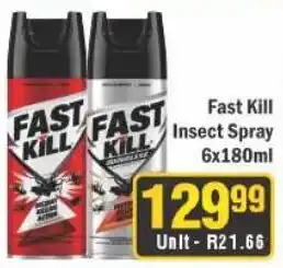 J&E Cash and Carry Fast Kill Insect Spray offer
