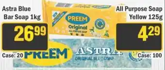 J&E Cash and Carry Astra Blue Bar Soap offer