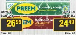 J&E Cash and Carry PREEM Laundry soap ORIGINAL GREEN SOAP offer