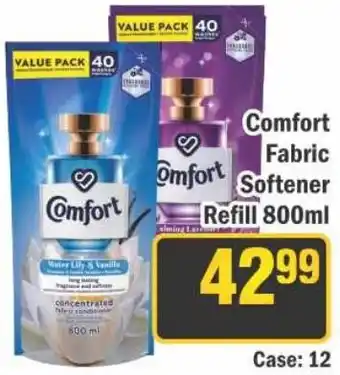 J&E Cash and Carry Comfort Fabric Softener Refill offer